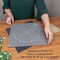 Rotating Self Healing Cutting Mat Set - 13x13 Inch Rotating Cutting Mat for Sewing and Quilting